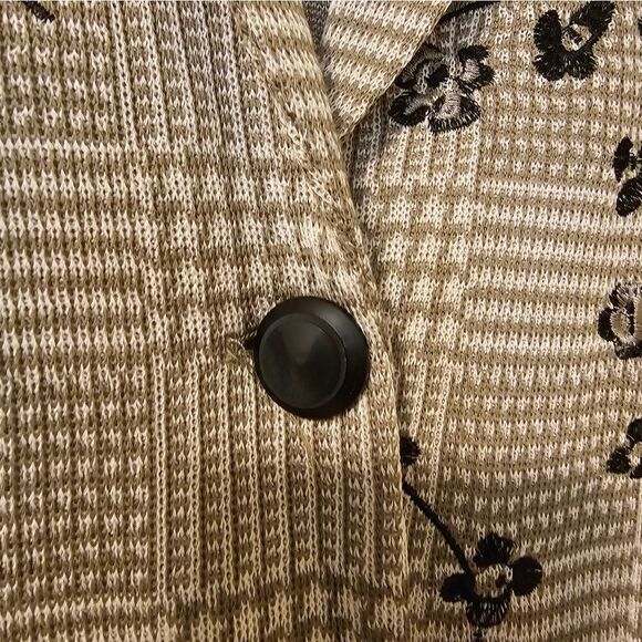 MING WANG Women’s Textured Knit Jacket - Size XS - Picture 4 of 7